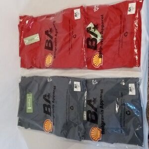 Red /Gray Shell Nitro Polo Shirt for Men